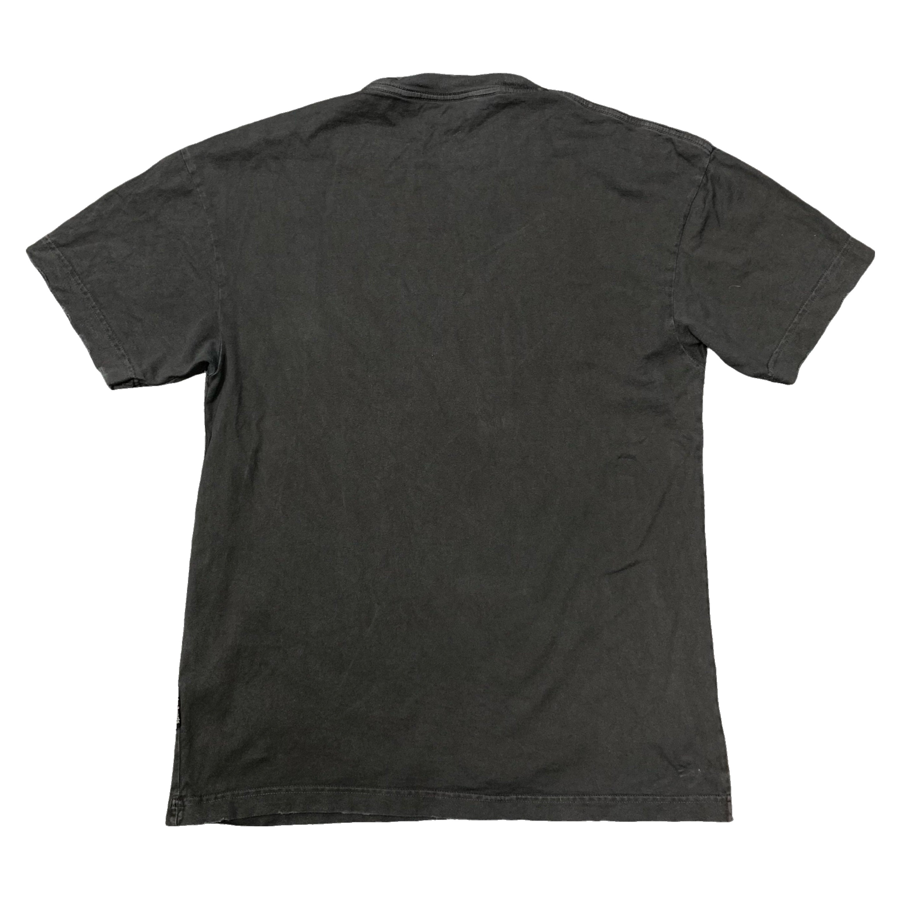 Palm Angels Small Tee Dice Game Classic Black T-Shirt Distressed