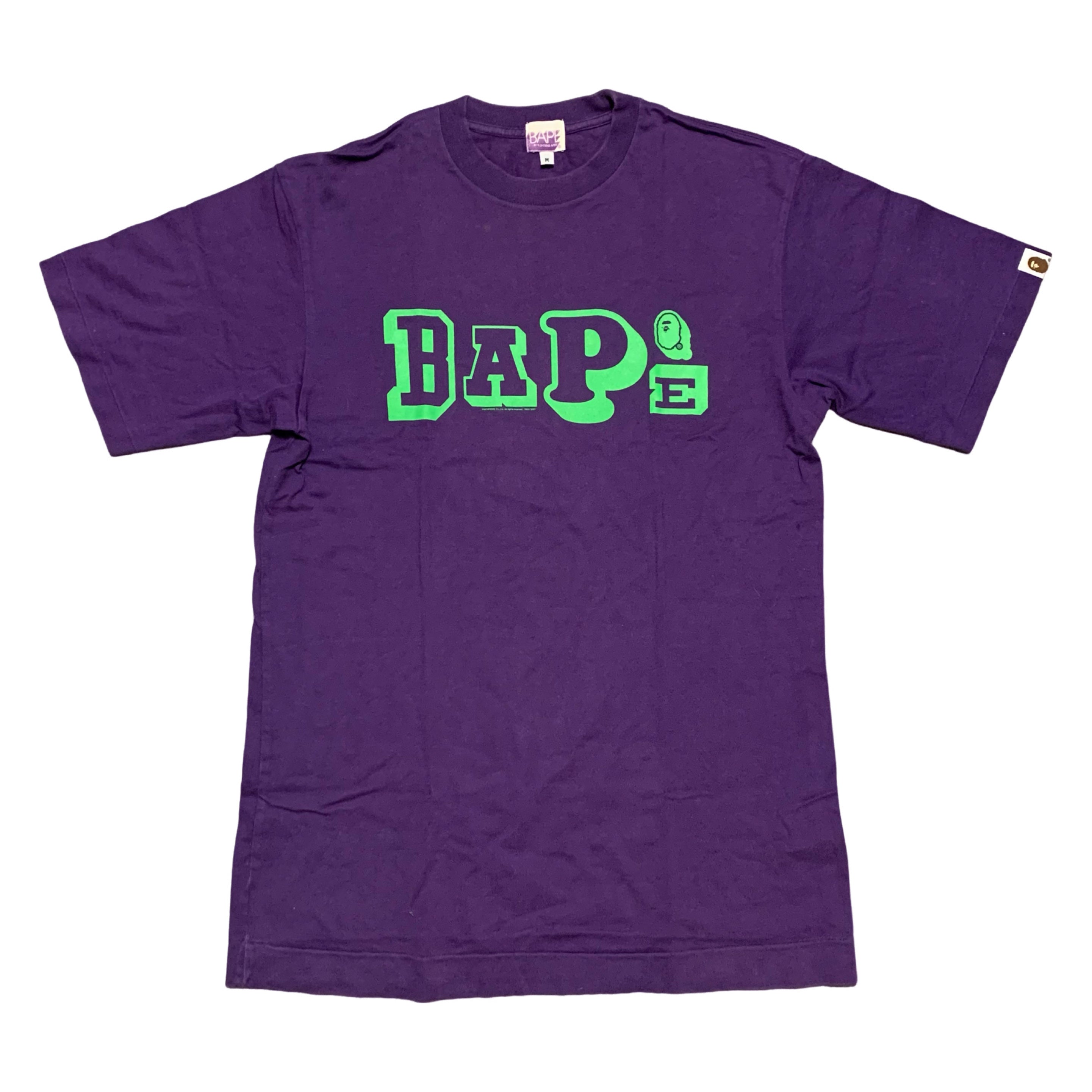 Bape Medium Purple Tee A Bathing Ape Vintage 2007