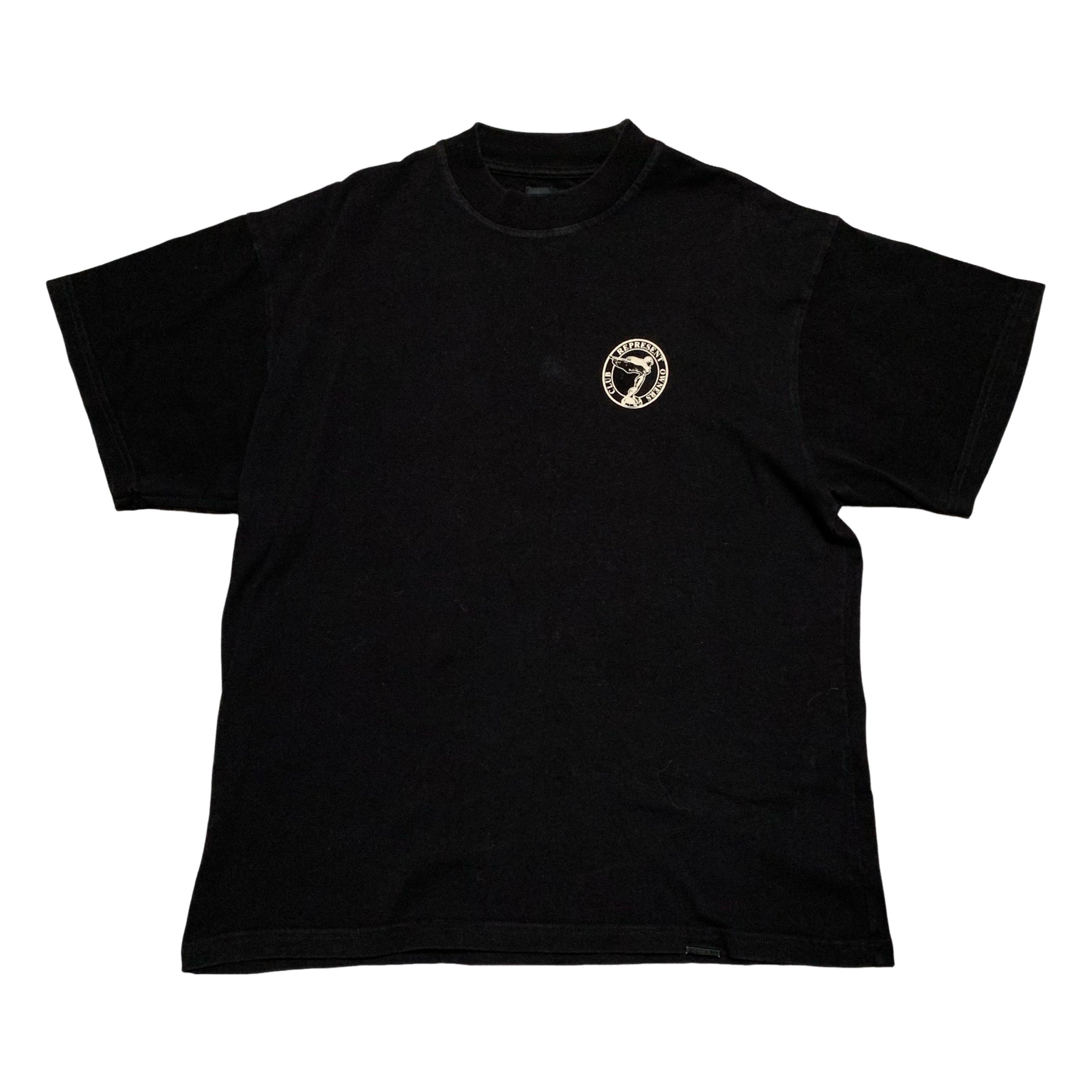 Represent Medium Owners Club Angel Jet Black Tee