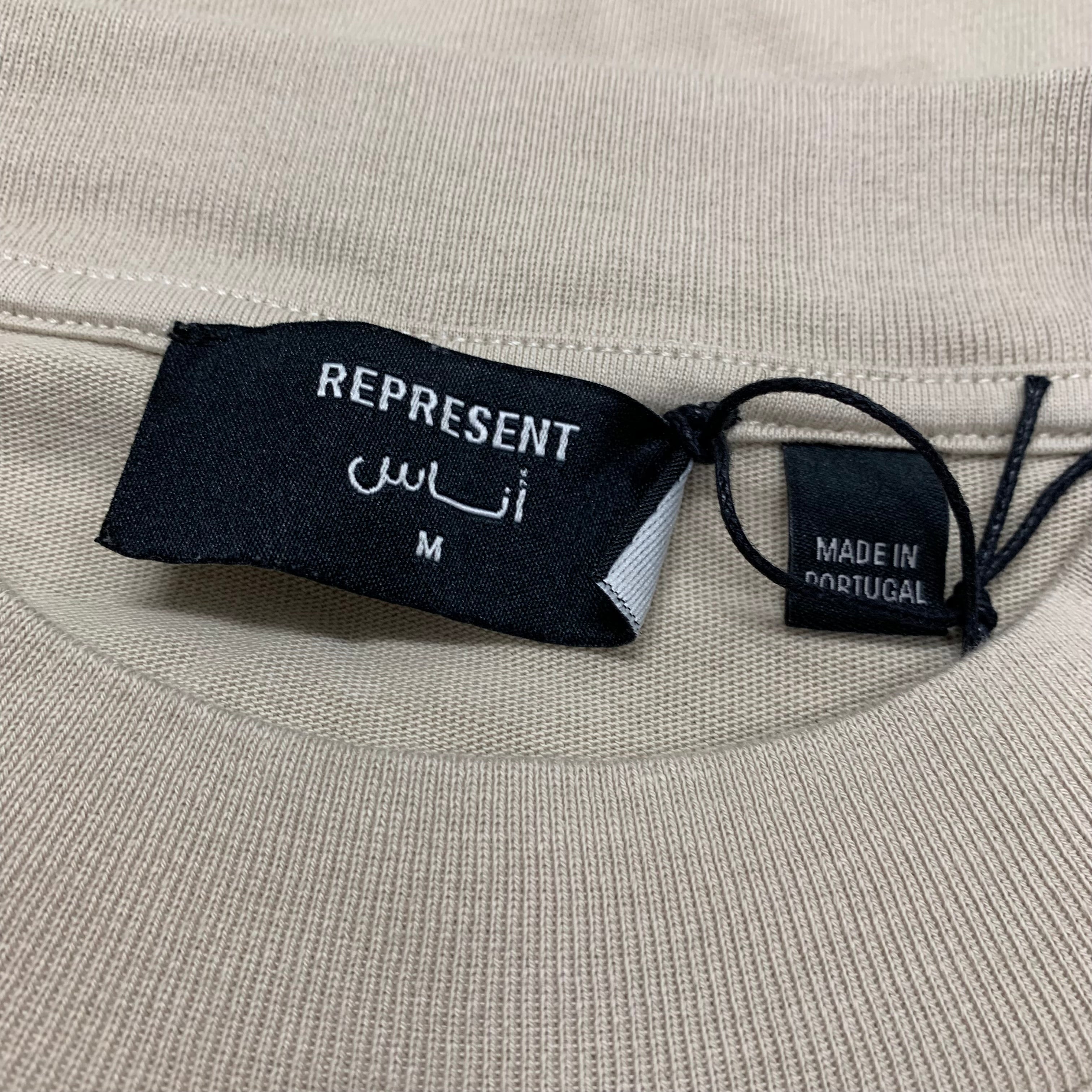 Represent Medium Dubai Owners Club Beige T-Shirt