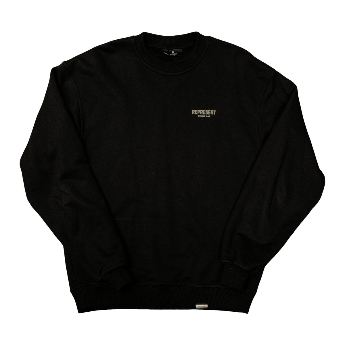 Represent Medium Sweatshirt Owners Club Jet Black Crewneck