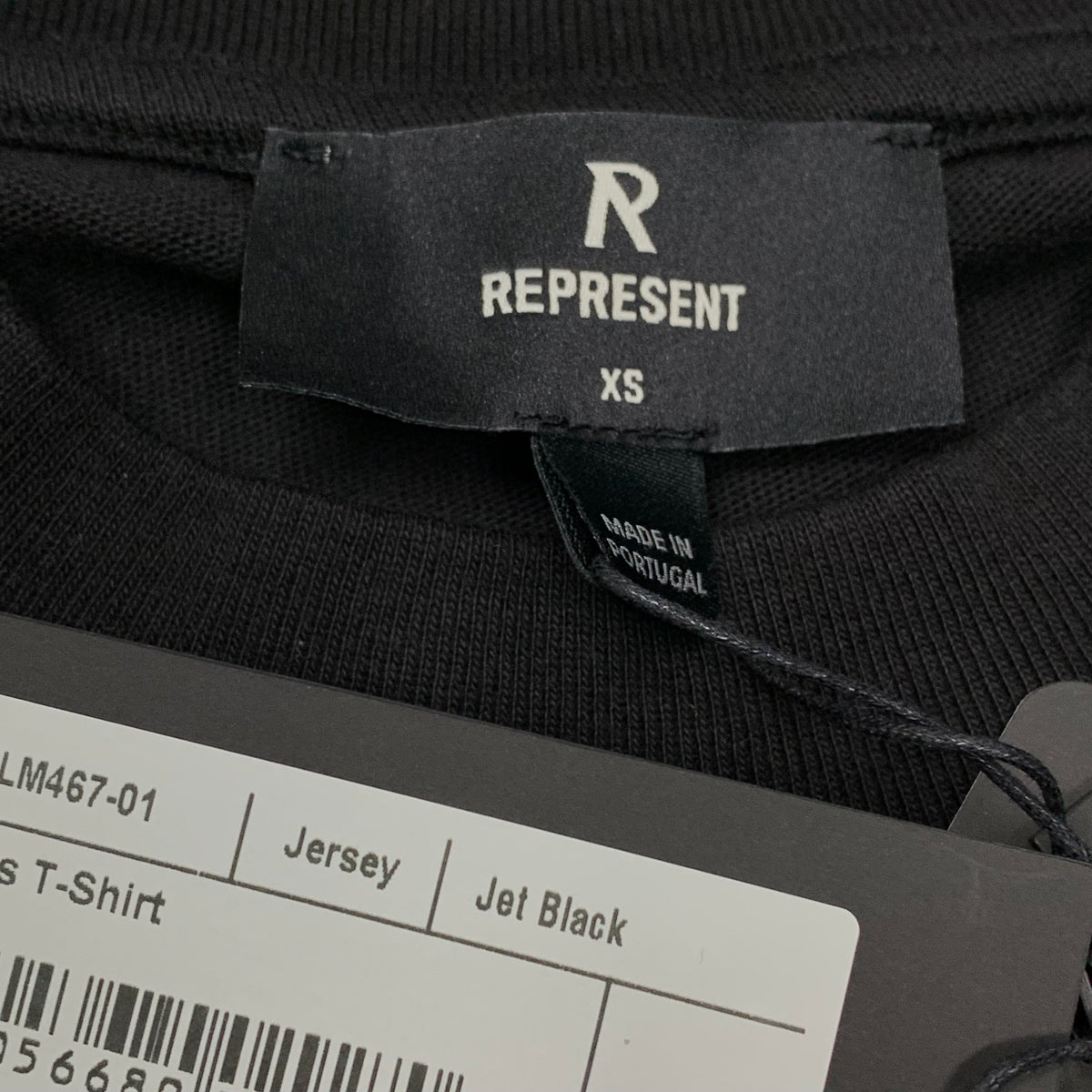 Represent XS Tee Icarus Jet Black T-Shirt