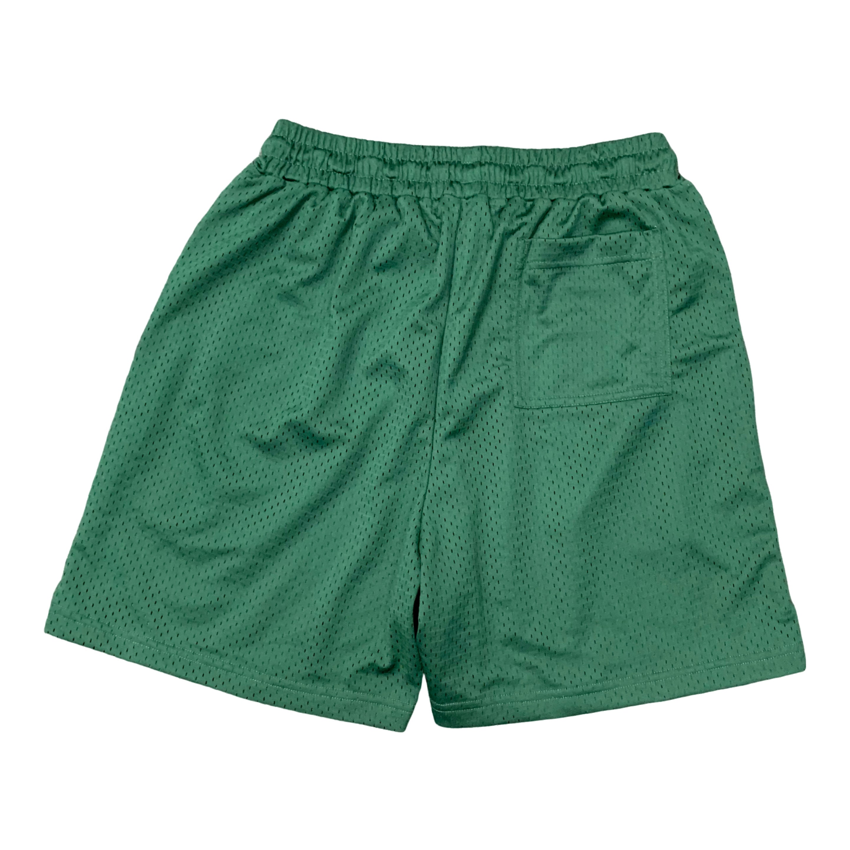 Represent Medium Shorts Owners Club Racing Green Mesh Bottoms