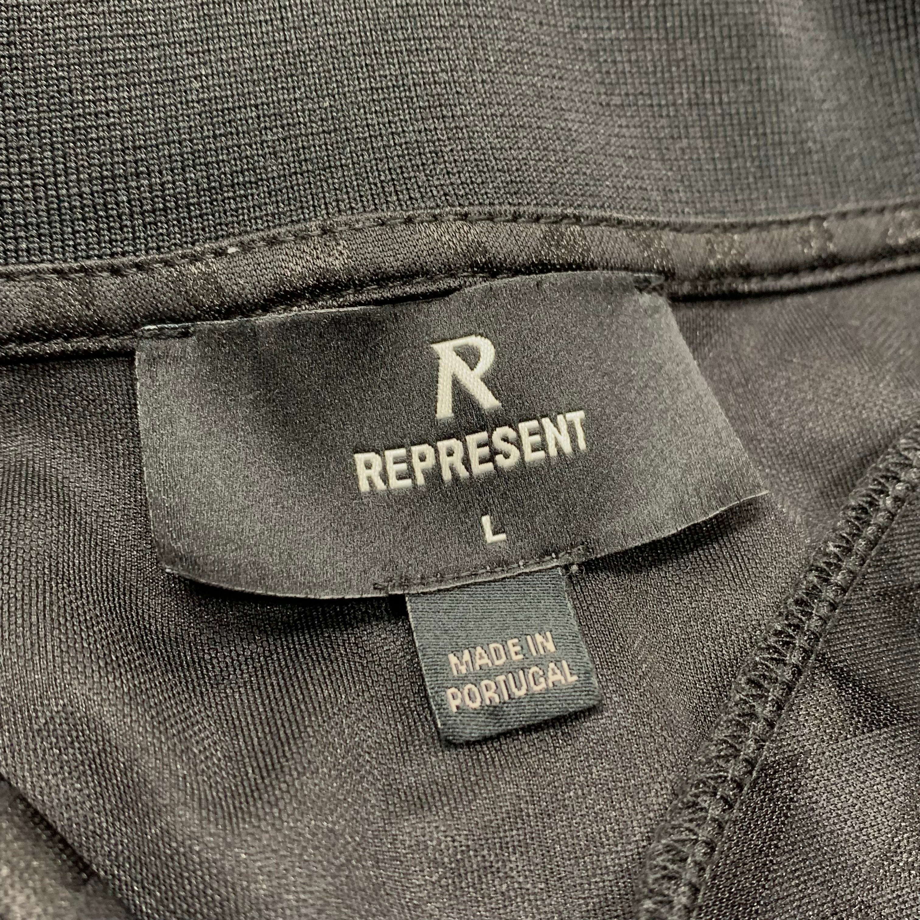 Represent Large Jersey Three Dogs Black Football Jersey Exclusive