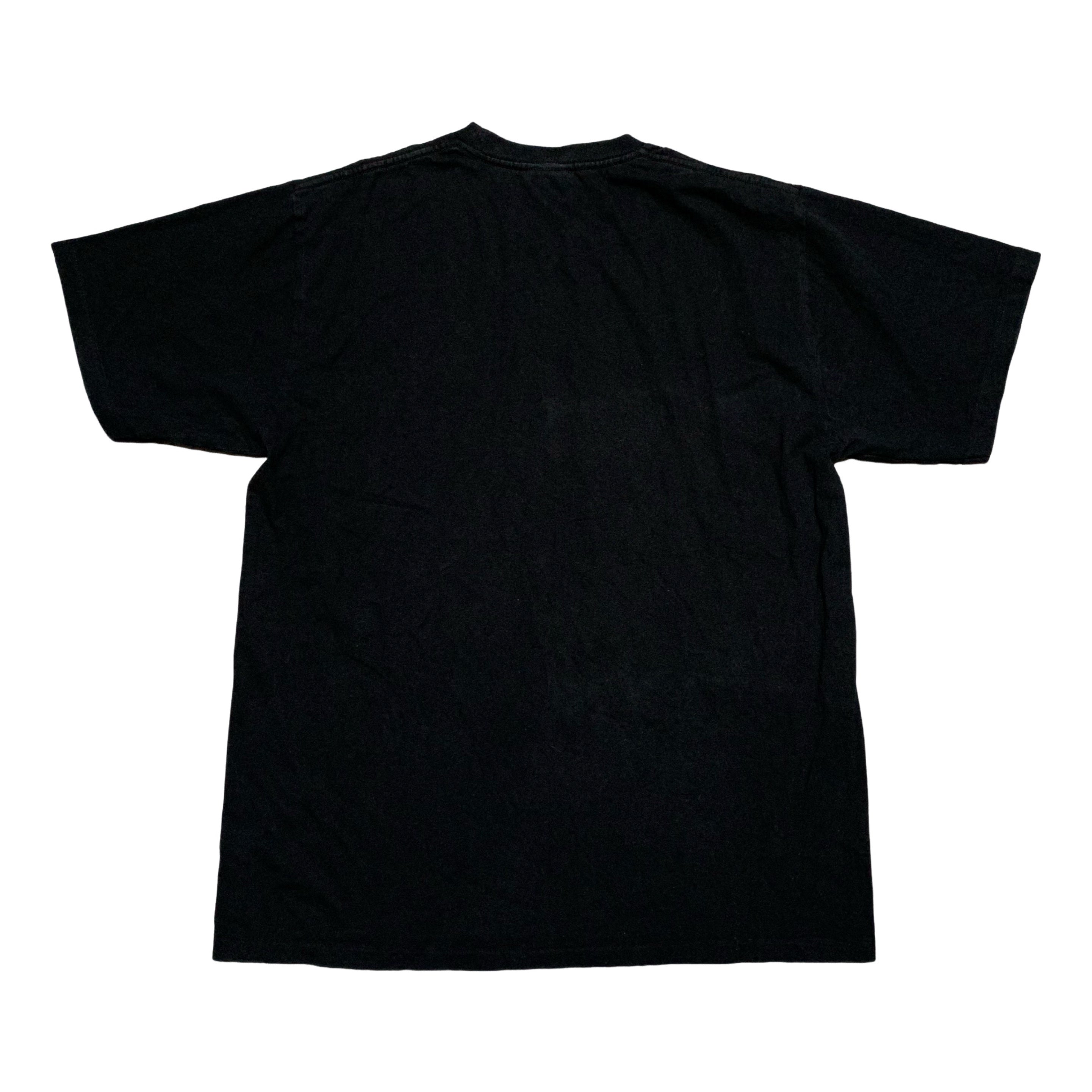 Bape XL Check By Bathing Ape Head Black Tee