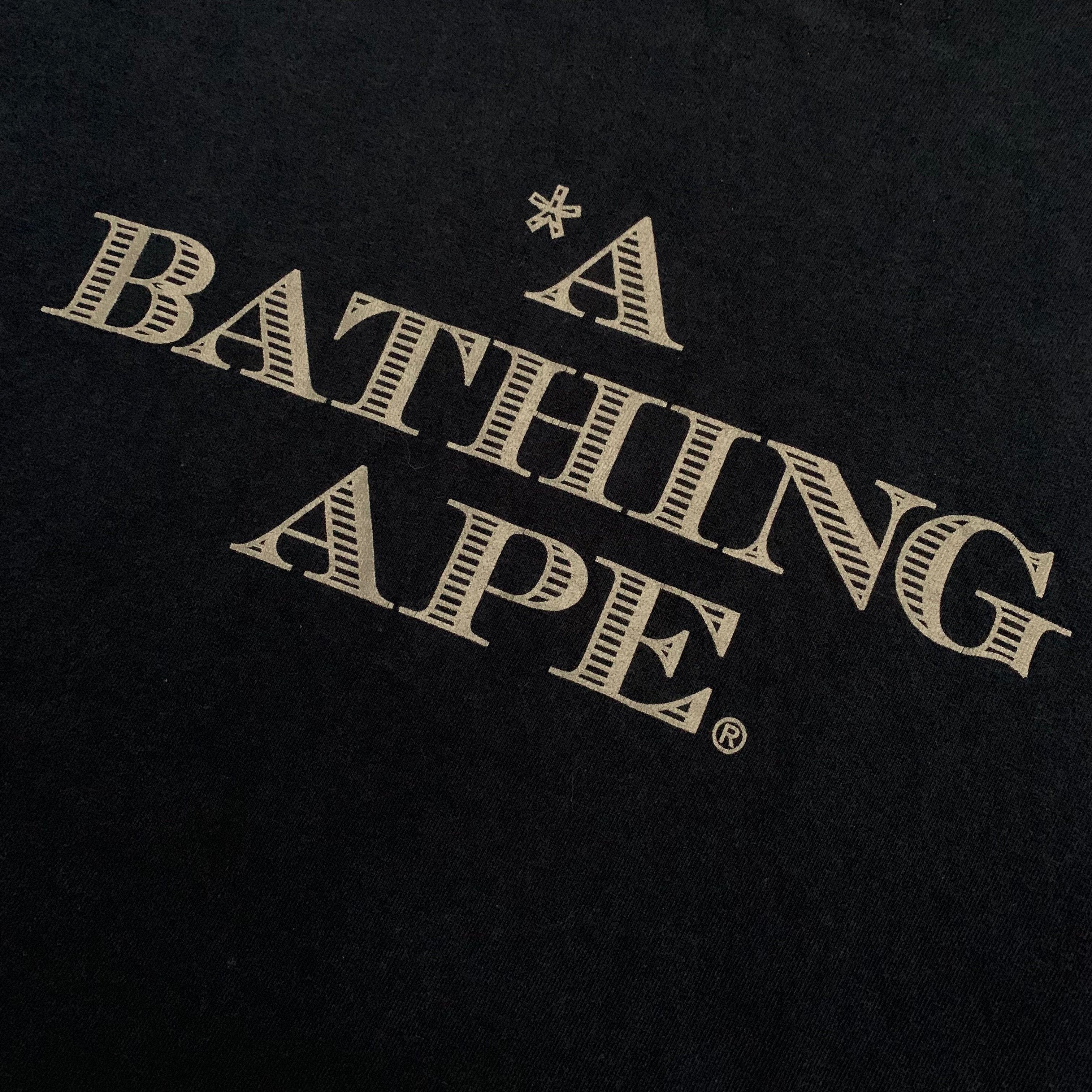 Bape Large Bitcoin B Navy Blue Tee A Bathing Ape